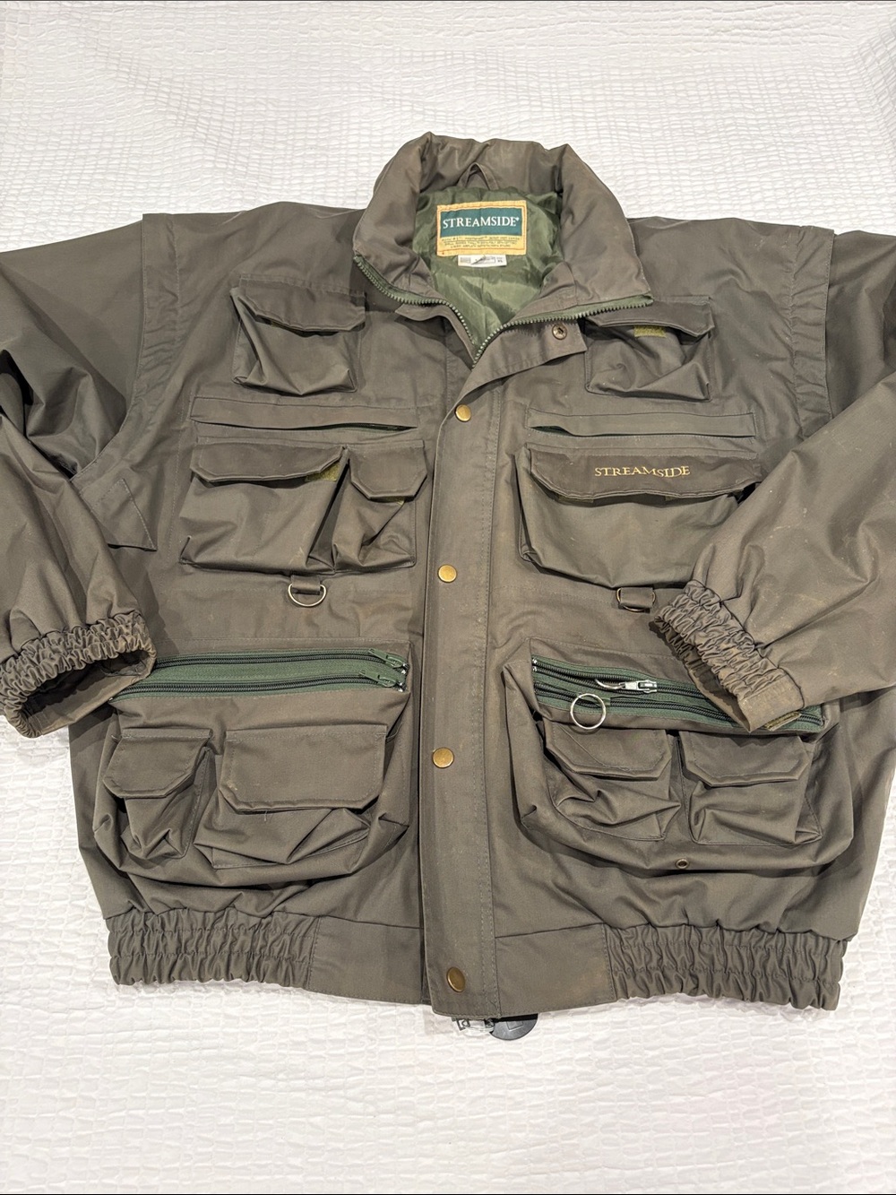 Streamside Men's Outdoor Fishing Jacket(converts to a vest)
Size XL